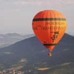 Balloon over pamplona