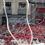 panuelos-at-chupinazo san fermin opening ceremonies