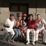 San Fermin Fesitval goers