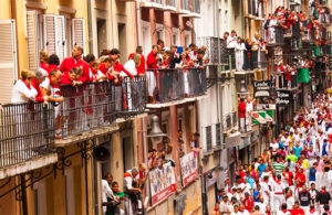 SanFermines pamplona balcony rentals