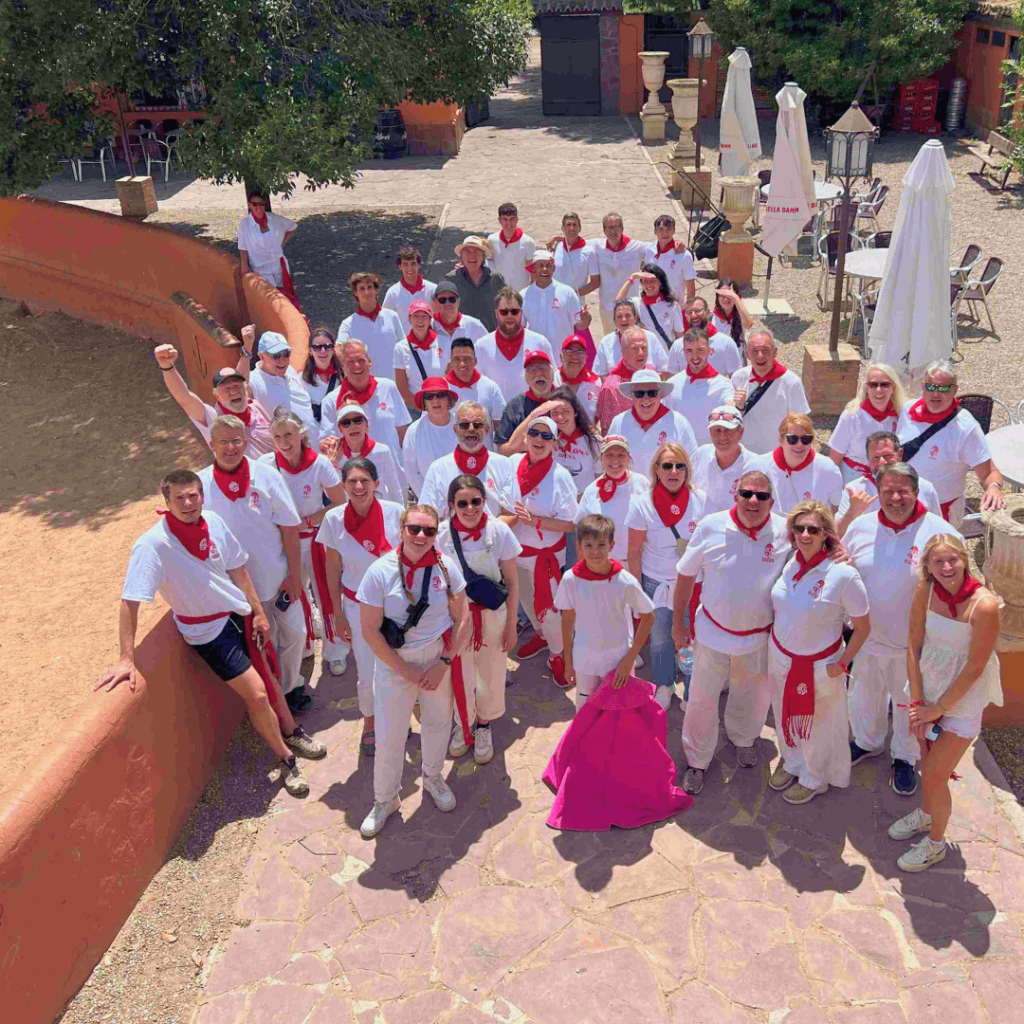 rotb guests at the torero training event