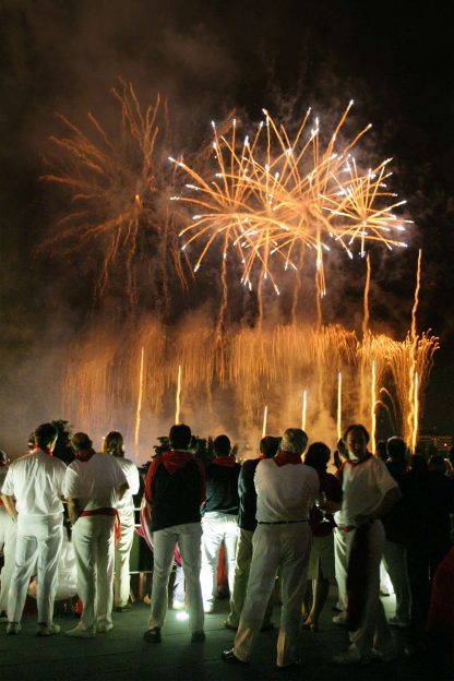 Cuadrilla Dinner & Pamplona's Famous Fireworks