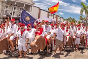 The Running of the Bulls in Key West