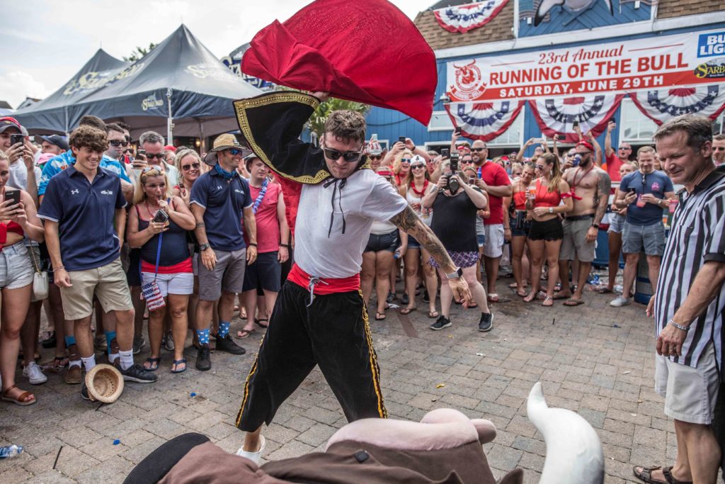 The Running of the Bulls in Dewey