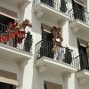Gigantes on La Perla Pamplona Balcony