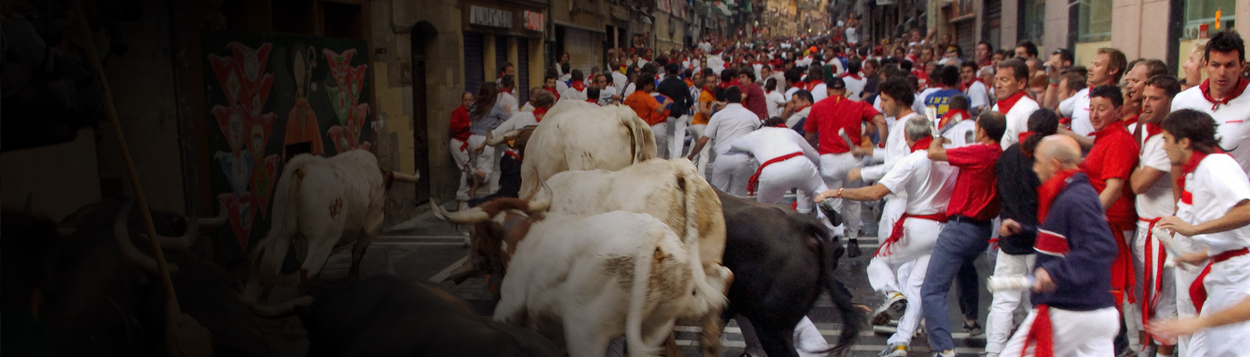 running of the bulls in pamplona - travel package