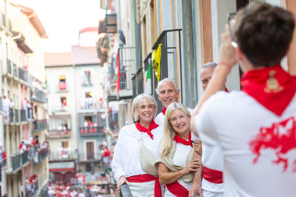 shared lacony running of the bulls balcony